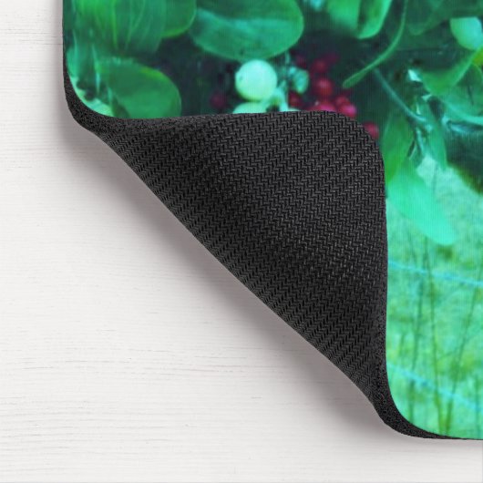 Blauwgroen kerstmannetje muismat (Hoek)