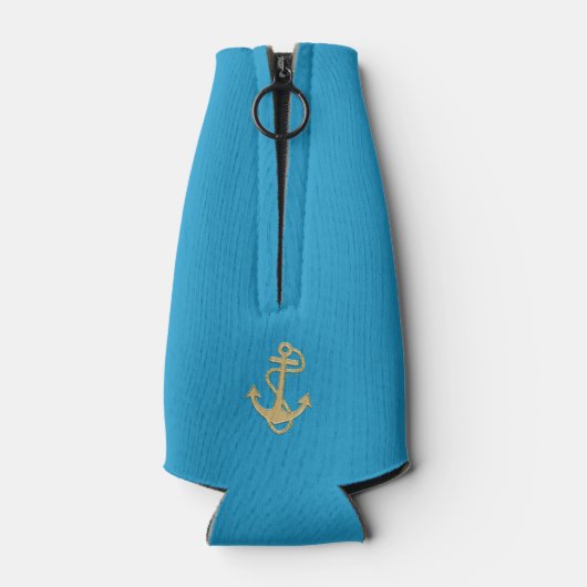 Blauwgroen keukenfleskoeler flesjeskoeler (Achterkant)