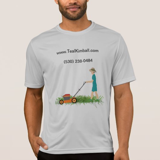 Blauwgroen Kimball Company T-Shirt (Voorkant)