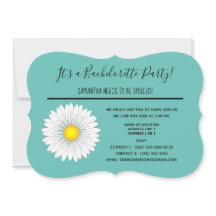 Blauwgroen  kleine Daisy Bachelorette Party