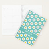 Blauwgroen kleine Daisy Planner (Display)