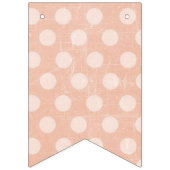 Blauwgroen & Koraal Vieren Verjaardagsfeestvlag Ba Vlaggetjes (Tweede vlag)