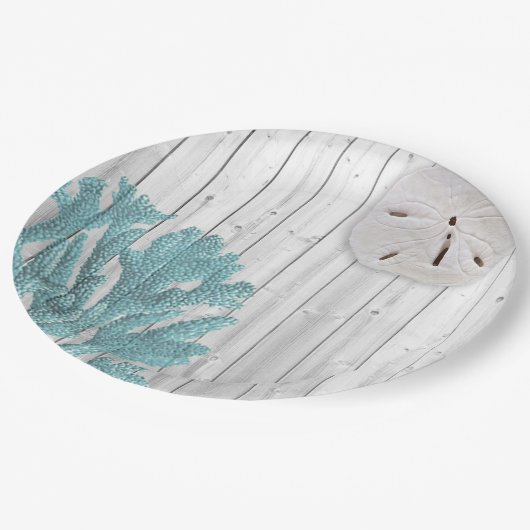 Blauwgroen koraalpapier voor buishout, Bord (Gekanteld)