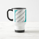 Blauwgroen krommen Fotoreismolen - Creëer uw eigen Reisbeker (Links)