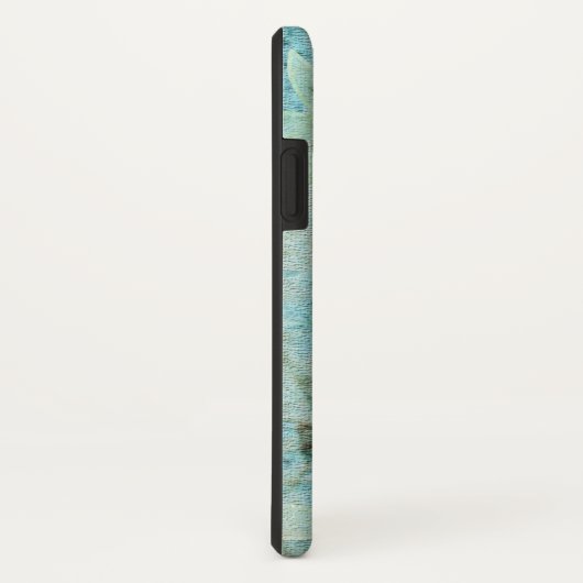 Blauwgroen kunst van Elegant Dragonflies Case-Mate iPhone Case (Achterkant / rechts)