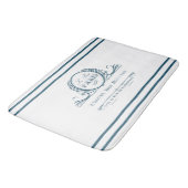 Blauwgroen L. hotel Des Royales Bath Mat (Gekanteld)