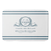 Blauwgroen L. hotel Des Royales Bath Mat (Voorkant)
