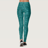 Blauwgroen Leggings (Achterkant)