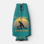 Blauwgroen legkippen, flessenkoeler flesjeskoeler (Achterkant)