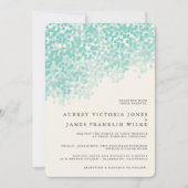 Blauwgroen lichte douche | Rustieke huwelijksuitno Kaart (Voorkant)
