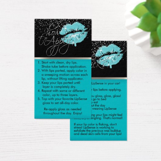 Blauwgroen liften - Hoe passen en tips toe Visitekaartje (Bureau)