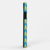 Blauwgroen, Limoen, Paars Chevron Monogram iPhone5 Case-Mate iPhone Case (Achterkant/rechts)