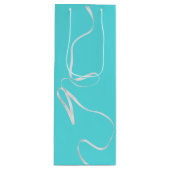 Blauwgroen & Lint Wijn Cadeautas (Voorkant)