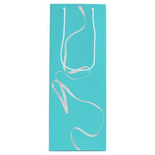 Blauwgroen & Lint Wijn Cadeautas (Voorkant)