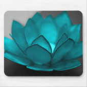 Blauwgroen Lotus Muismat (Voorkant)