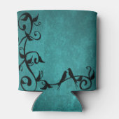 Blauwgroen Lovevogels - Aangepaste koeler (Achterkant)