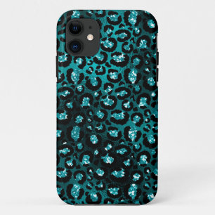Blauwgroen luier- en zwartgelsplepels Case-Mate iPhone case