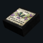 Blauwgroen  Luv Bird Paarse Cherry Blossom Branch Cadeaudoosje<br><div class="desc">Wedding Black Lacquer Keepomwille Custom Designer Specialized Jewelry Box of Memory Box Elegant Unique Wedding Jubileum kerstcadeaus of Valentijnsdag cadeaus</div>