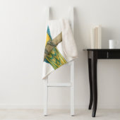 Blauwgroen Macaw Sherpa Deken (In situ)