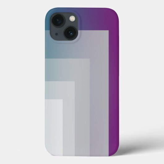 Blauwgroen magenta grijs Case-Mate iPhone case (Achterkant)