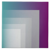 Blauwgroen magenta grijs tegeltje (Voorkant)