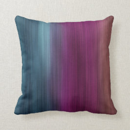Blauwgroen Magenta Sienna Modern Kussen