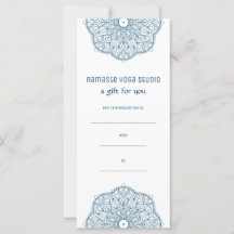 Blauwgroen Mandala Yoga Henna Artist Reiki Spa Gif