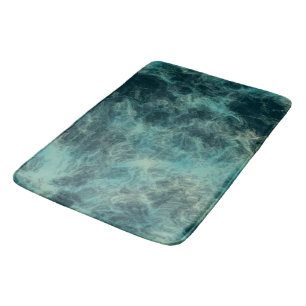 Blauwgroen Marmer Abstract Badmat
