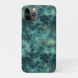Blauwgroen Marmer Abstract Case-Mate iPhone Case