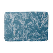Blauwgroen marmer badmat (Voorkant)