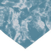 Blauwgroen marmer lange tafelloper (Hoek)