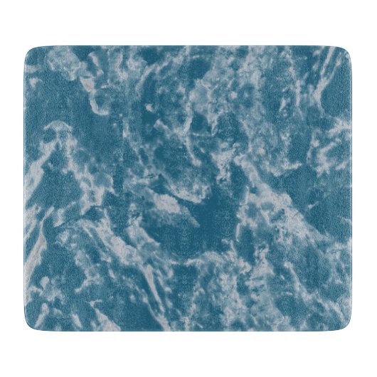Blauwgroen marmer snijplank (Voorkant)