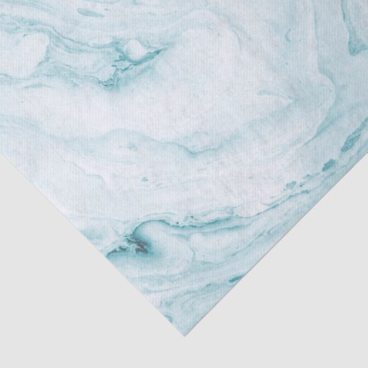 Blauwgroen marmer tissuepapier (Detail)