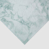 Blauwgroen marmerontwerp tissuepapier (Detail)