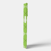 Blauwgroen Melon Mod Argyle Case-Mate iPhone Case (Achterkant / Rechts)