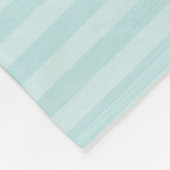 Blauwgroen merkwaardige fox fleece deken (Hoek)