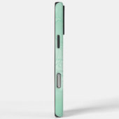 Blauwgroen Mermaid Hoesje-Mate iPhone Case (Achterkant / Rechts)