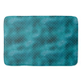 Blauwgroen mermaid Sparkle Badmat (Voorkant)