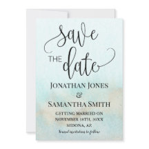 Blauwgroen met Gold Ocean Wedding Beach