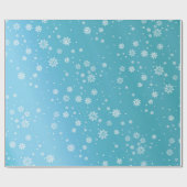 Blauwgroen metaaleffectknipsel- en opvulpapier cadeaupapier (Vlak)