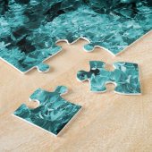 Blauwgroen mijn hart weg... legpuzzel (Zijkant)