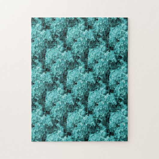 Blauwgroen mijn hart weg... legpuzzel (Verticaal)