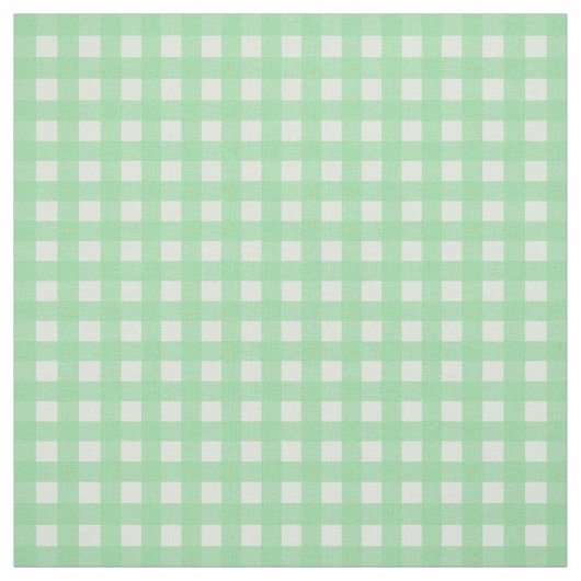Blauwgroen Mint Gingham Pset Checkered Pattern Stof (Swatch)