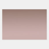 Blauwgroen Mint Ombre Inpakpapier Vel (Voorkant 3)