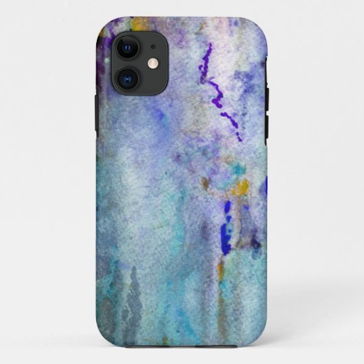 Blauwgroen Mist Hoesje-Mate iPhone Case (Achterkant)