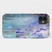 Blauwgroen Mist Hoesje-Mate iPhone Case (Achterkant (horizontaal))