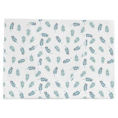 Blauwgroen Mistletoe vakantie Groot Cadeauzakje