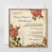 Blauwgroen n Cream  Eiffeltoren Couples Shower Kaart (Voorkant)