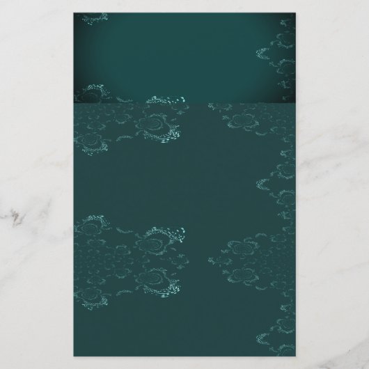 Blauwgroen n lichtblauw papier — Stationspeelplaat (Voorkant)