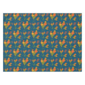 Blauwgroen najaarse Herfst Harvest Thanksgiving Tafelkleed (Voorkant (Horizontaal))